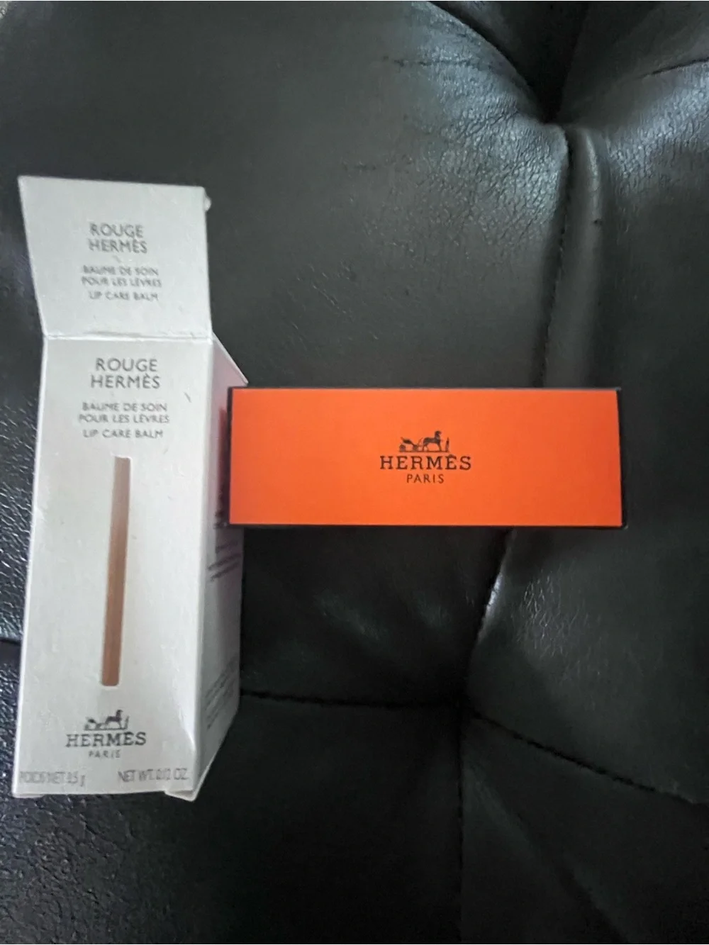 Hermès Rouge Hermès Lip Care Balm - Giftable W/ Box & Dusty